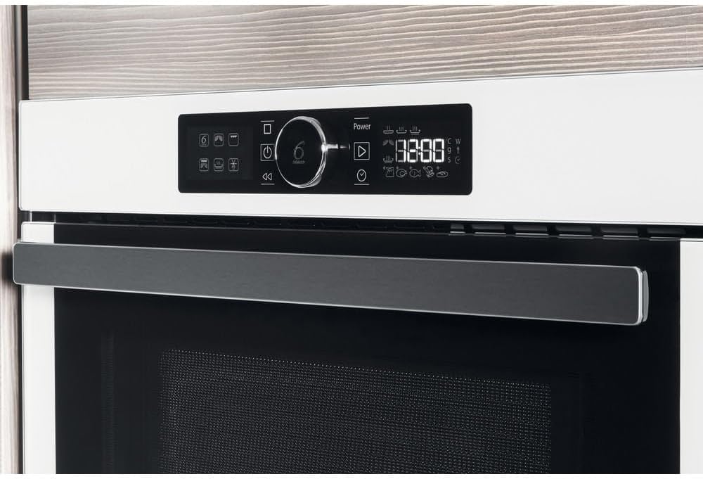 Whirlpool AMW 730 WH – Mikrowelle (Auftauen, Grill, Microwelle, 556 x 550 x 380 mm, Edelstahl)