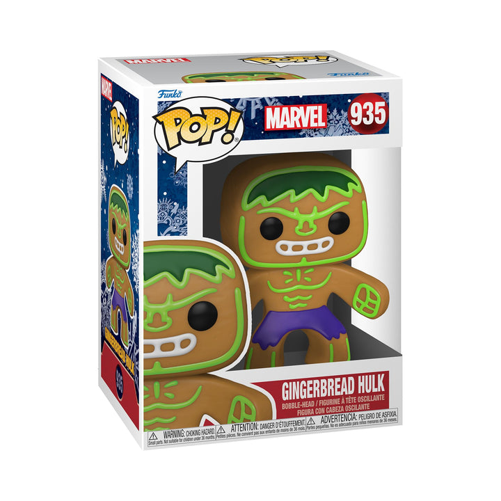 Funko Pop! Marvel: Holiday - Hulk - Marvel Comics - Vinyl-Sammelfigur - Geschenkidee - Offizielle Ha