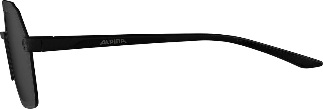 ALPINA Unisex Sonnenbrille Sonnenbrille (1er Pack) Einheitsgrösse All Black Matt, Einheitsgrösse All