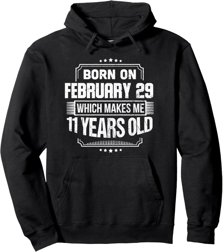 Schaltjahr 29. Februar 2020 geboren 1976 - 44. Geburtstag Pullover Hoodie