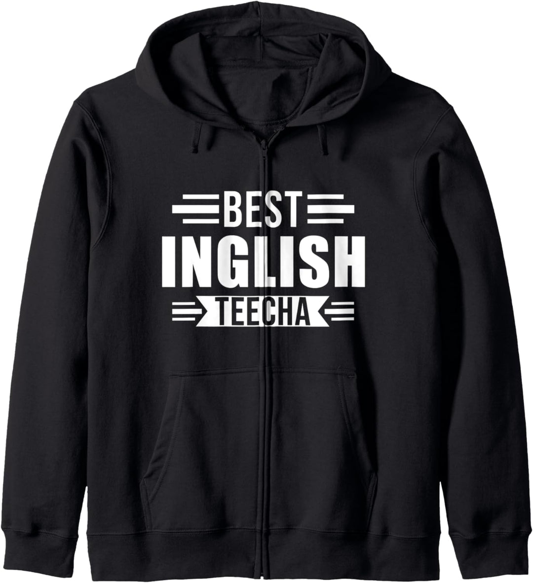 Englisch Lehrer Lehrerin Lehrer Kapuzenjacke