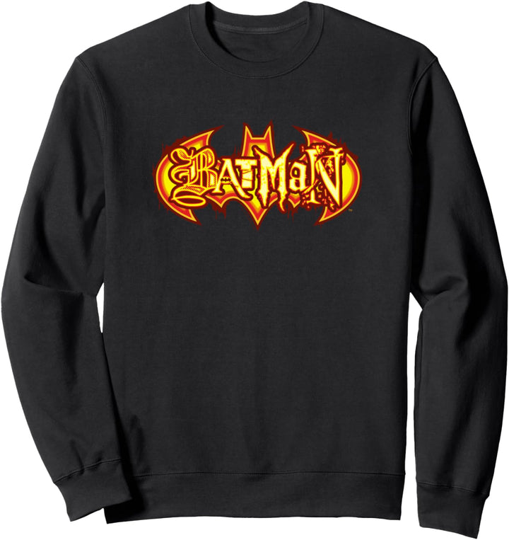Batman Fiery Shield Sweatshirt