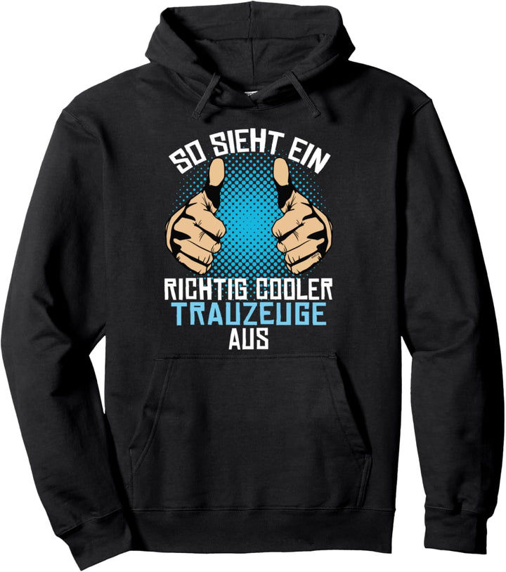 Trauzeuge Geschenk Bester Cooler Trauzeuge der Welt Pullover Hoodie