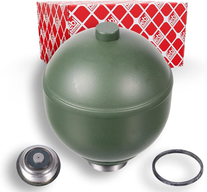 febi bilstein 26673 Federkugel für hydropneumatische Federung und Niveauregulierung , 1 Stück