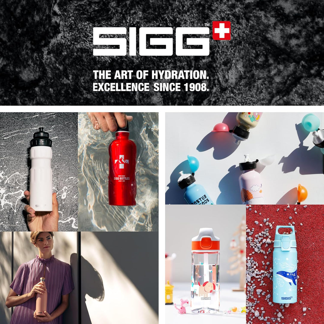 SIGG - Trinkflasche Kinder - Viva One - Für Kohlensäurehaltige Getränke Geeignet - Auslaufsicher - S