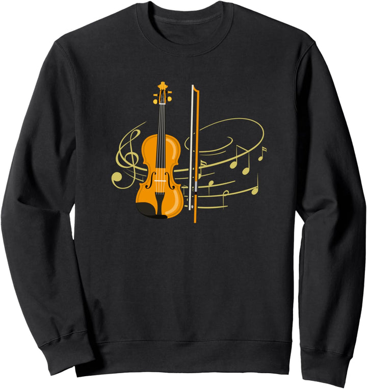 Lustiges Geigen Violine Geschenk | Violionisten Sweatshirt