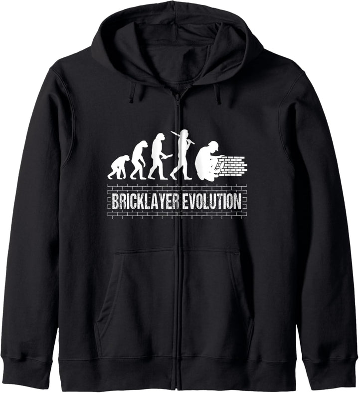 Bricklayer Evolution Concrete Trowel Cement Mason Kapuzenjacke