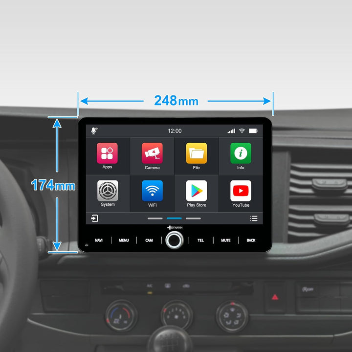 DYNAVIN Android Autoradio Navi für VW T6.1 Golf Sportsvan, 10,1 Zoll Radio mit Wireless Carplay und
