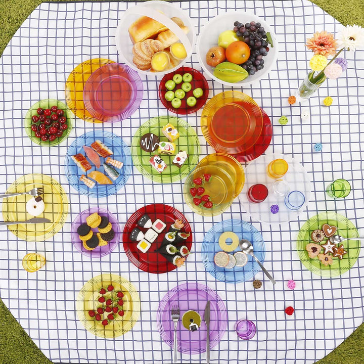 Guzzini - Happy Hour, Picknick Set 6 Personen PIC BOLL - Verschiedene Farben, 27,5 x 27 x h23,5 cm -