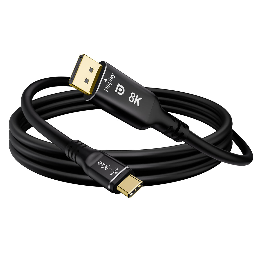8K USB C auf DisplayPort 1.4 kabel 3 m,32,4Gbps 8K@60Hz/4K@144Hz,unidirektionales Typ C Thunderbolt