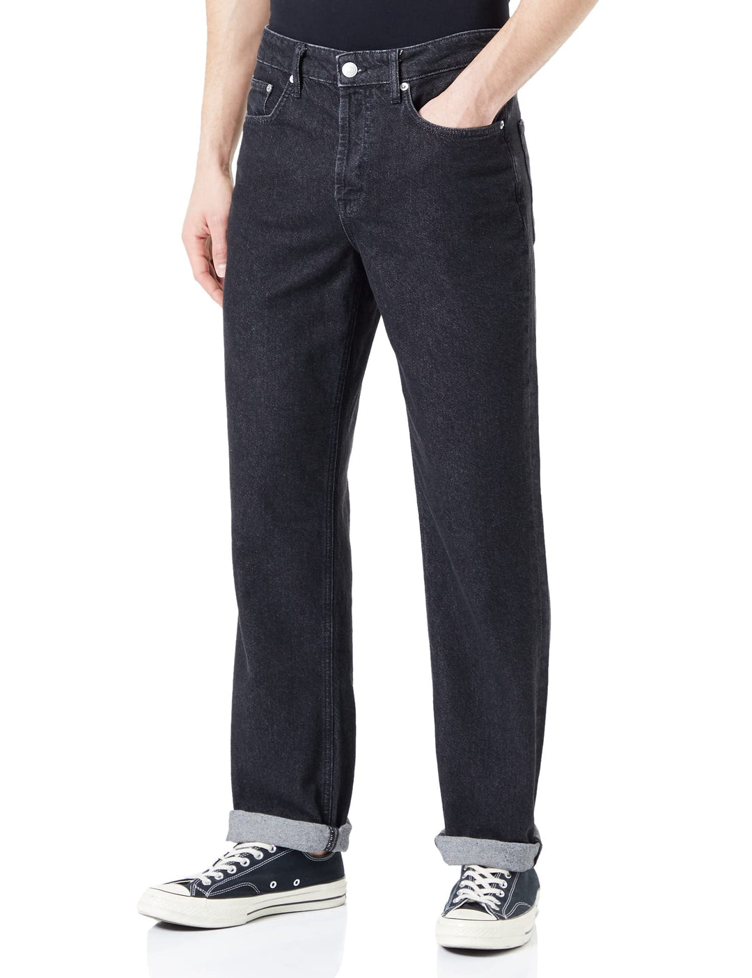 ONLY &amp; SONS Herren Jeans 32W / 34L Black Denim, 32W / 34L Black Denim