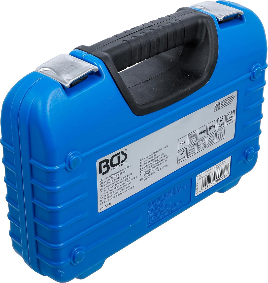 BGS 62505 | Motor-Einstellwerkzeug-Satz | für Renault, Opel, Nissan | 12-tlg. Single, Single