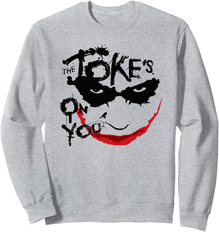 DC Dark Knight Joker Schablone Batman Dark Knight Sweatshirt