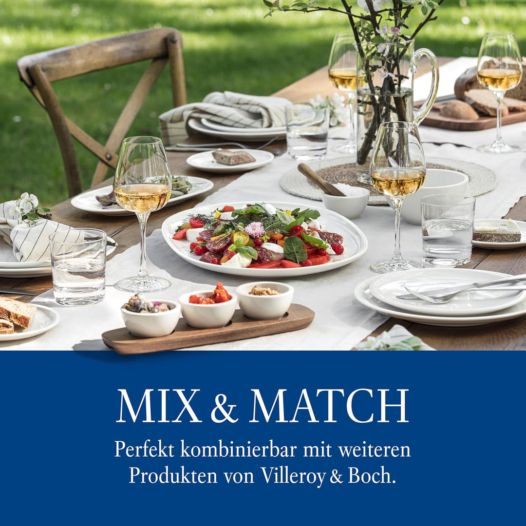 Villeroy &amp; Boch Villeroy und Boch Sereno XXL Salatservier-Set, 2-teilig, Edelstahl Besteckset für Sa