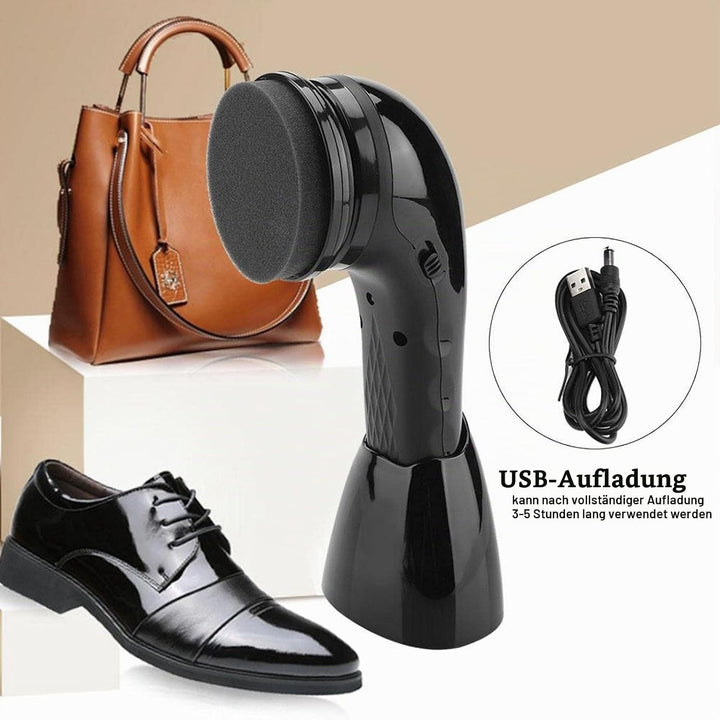 Fyearfly Elektrisches Schuhputzset, USB wiederaufladbare elektrische Schuhbürste Multifunktions-Lede