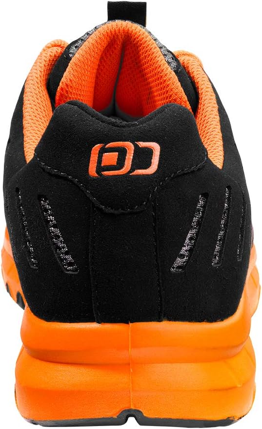 ruNNex® S1P-ESD-Sicherheitshalbschuh FlexStar, schwarz/orange, Gr. 43 43 EU Schwarz Orange, 43 EU Sc