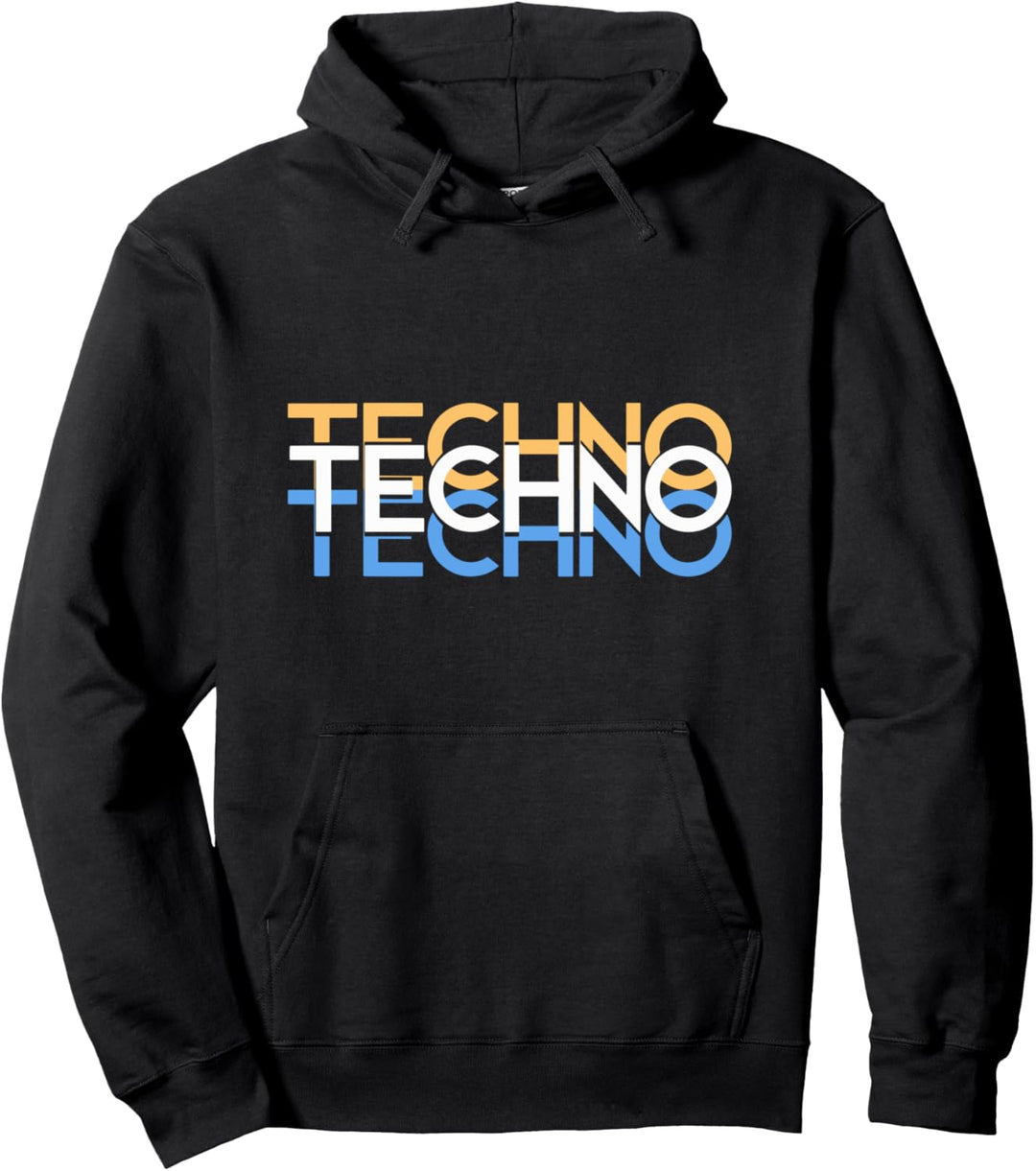 Rave Hardtekk Gabber House - DJ EDM Raver Techno Pullover Hoodie