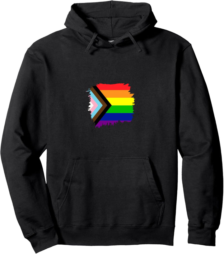 New Gay Pride Flag Pullover Hoodie