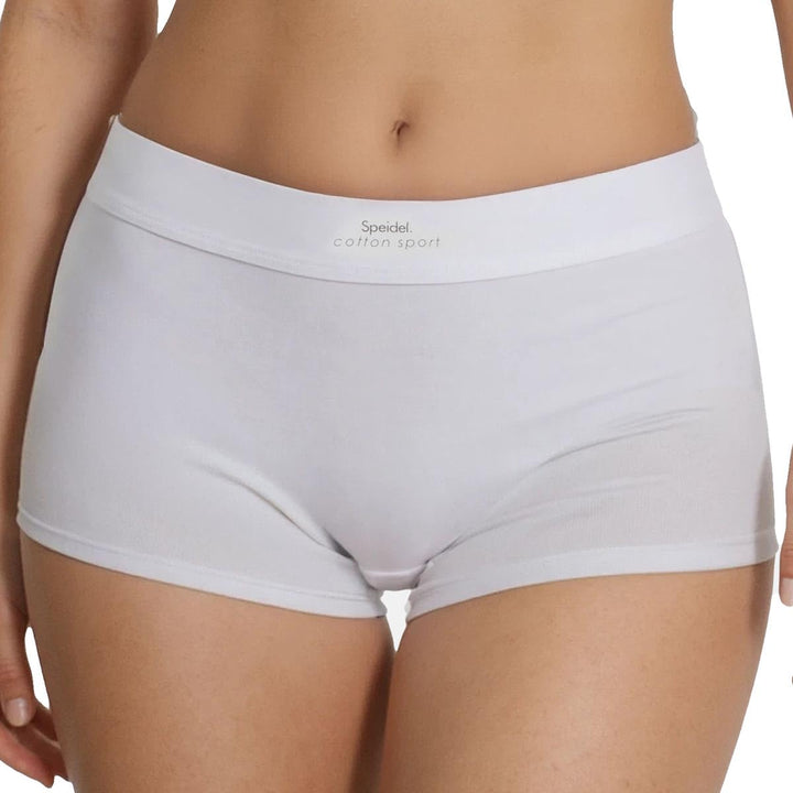Speidel Damen Pants cotton sport, 5er-Pack Weiss 44