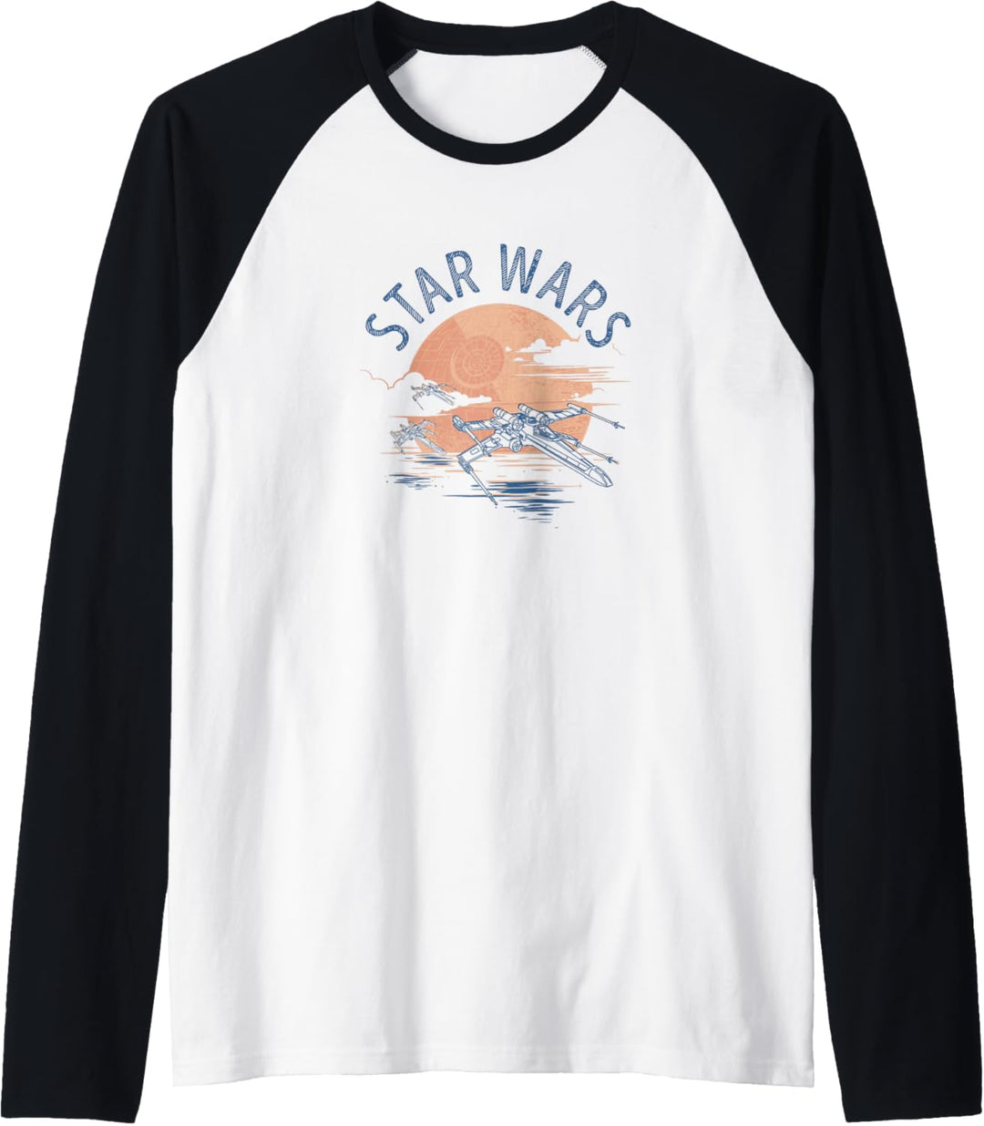 Star Wars X-Wing Sunset Raglan