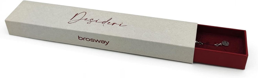 Brosway Armband Desideri Fortuna Damen | Kollektion Desideri, 185mm, Edelstahl, Zirkonia