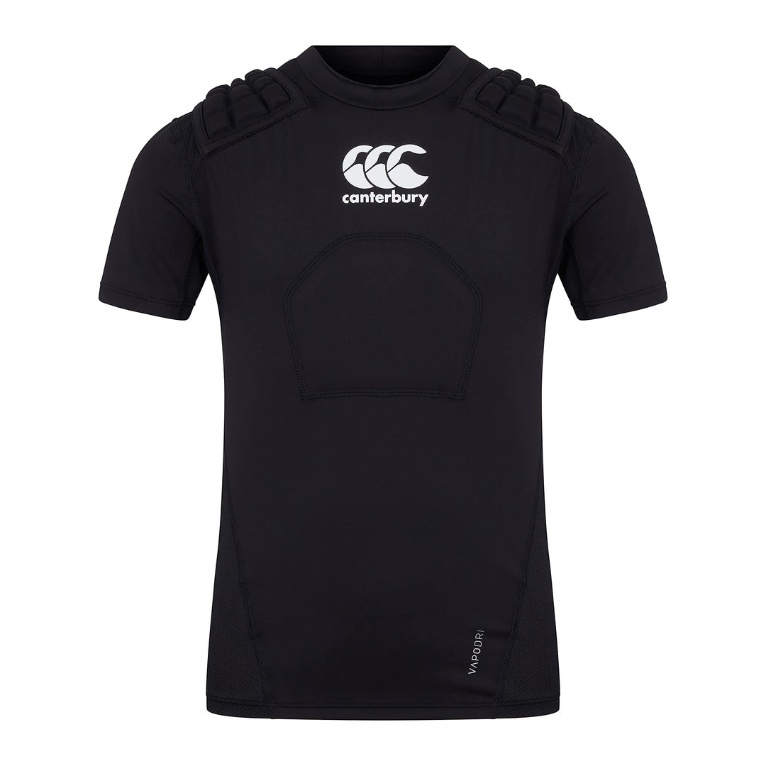Canterbury Unisex Jugend CCC-Schutz Rugby-Schutzweste MB Schwarz/Weiss/Silber, MB Schwarz/Weiss/Silb