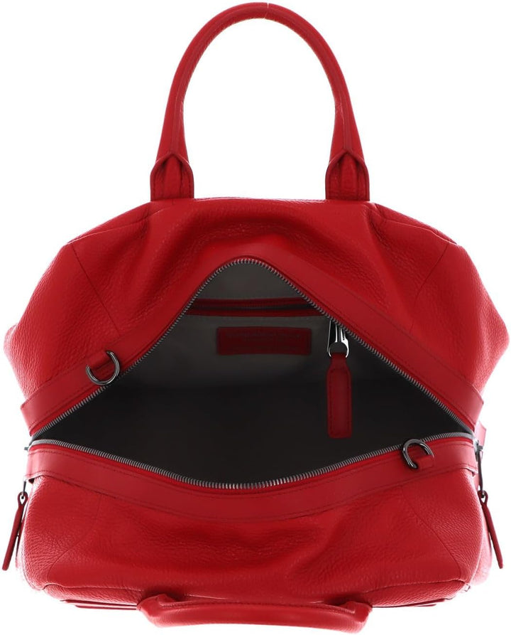 Mandarina Duck Damen I-Con Umhängetasche, Flame Scarlet