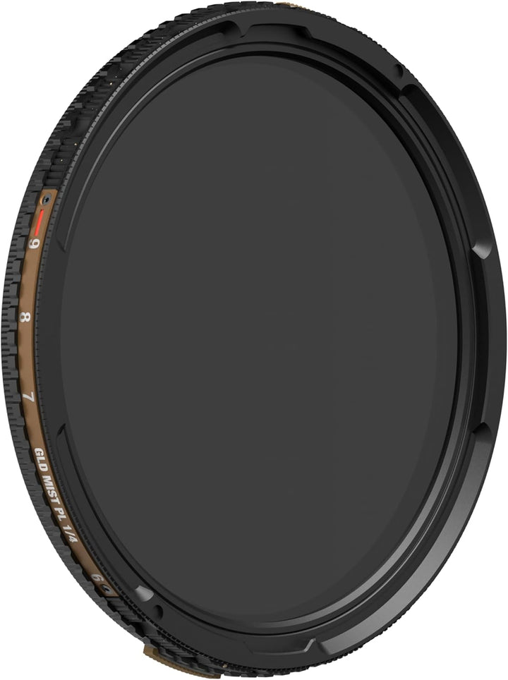 PolarPro - Chroma VND/PL - McKinnon Series - 6-9 Stops - Gold Mist - 67mm 67mm 6-9 stops | Gold Mist
