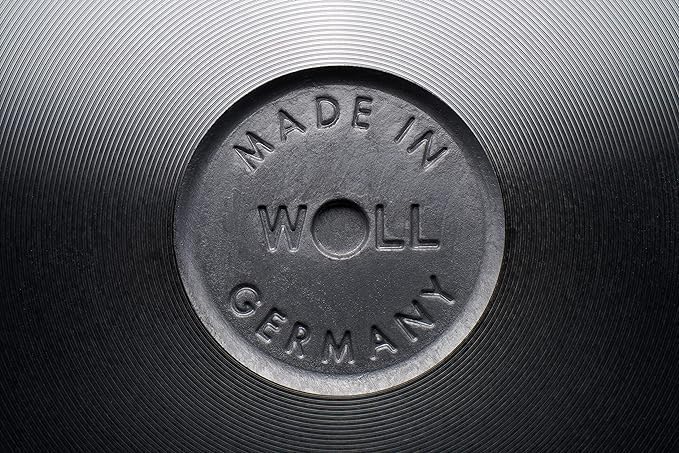 Titanium Nowo Gusspfanne, viereckig, 26 x 26 cm, 6,5 cm hoch, mit abnehmbarem Stiel, 26 cm