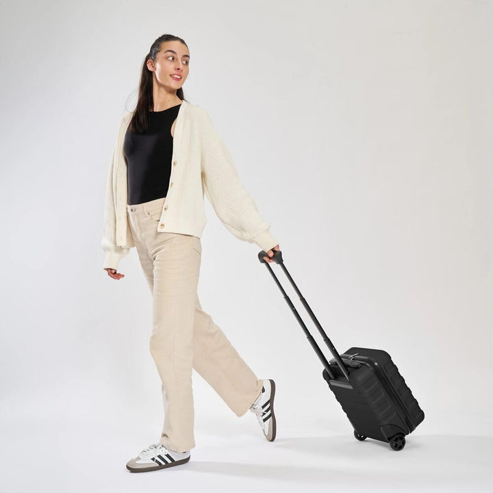 Cabin Max Anode 40x30x20 erweiterbar 40x30x25 cm Hardscalen Handgepäck Trolley-Koffer für Untersitz,