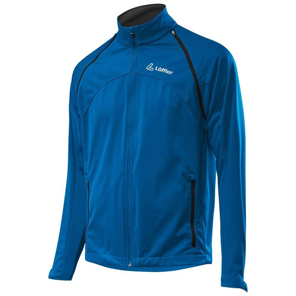 LÖFFLER Herren Zip Off Jacke WS Softshell Light 18325 - Softshelljacke mit abzippbaren Ärmeln 52 ORB
