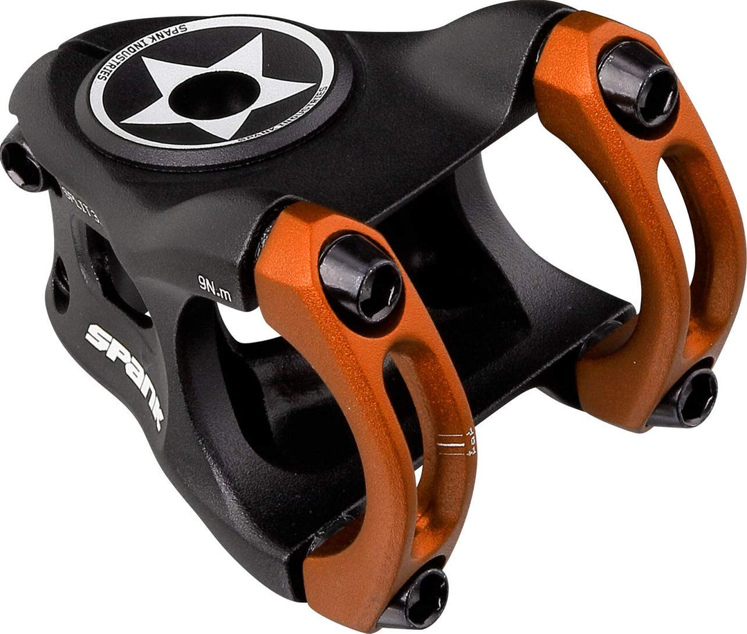 Spank Split + Stem .. Orange 43 mm, Orange 43 mm