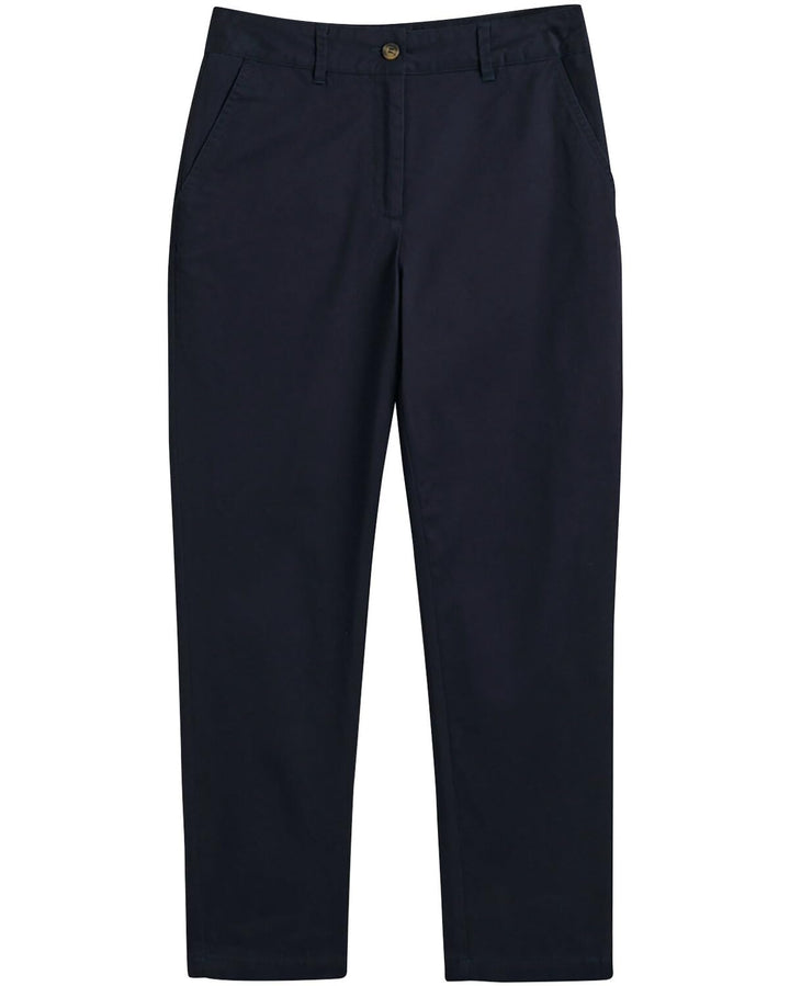 GANT Damen Slim Chinos Klassische Hose, Evening Blue