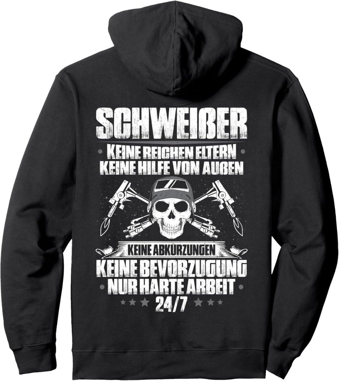 Harte Arbeit Schweisser Pullover Hoodie