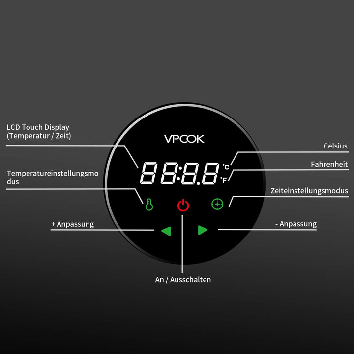 Sous vide Sous-vide Garer, Präzisionskochtopf Immersion Zirkulator, 3D Leistungsstarke leise Wasserz