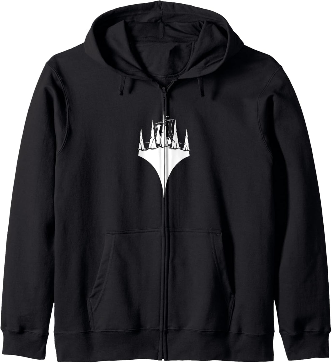 Magic: The Gathering- Planeswalker Viking Ship White Kapuzenjacke