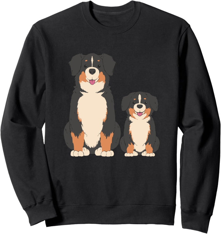 Bernese Dog Berner Hunde Mama Welpe Berner Sennenhund Sweatshirt