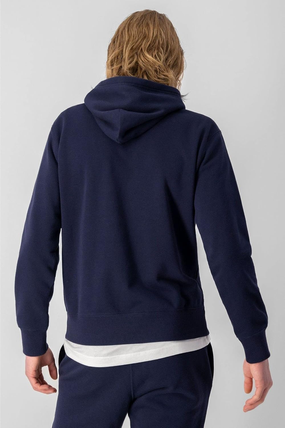Champion Hoodie Logo Dunkelblau - Herren - Bekleidung - L Nvb, L Nvb