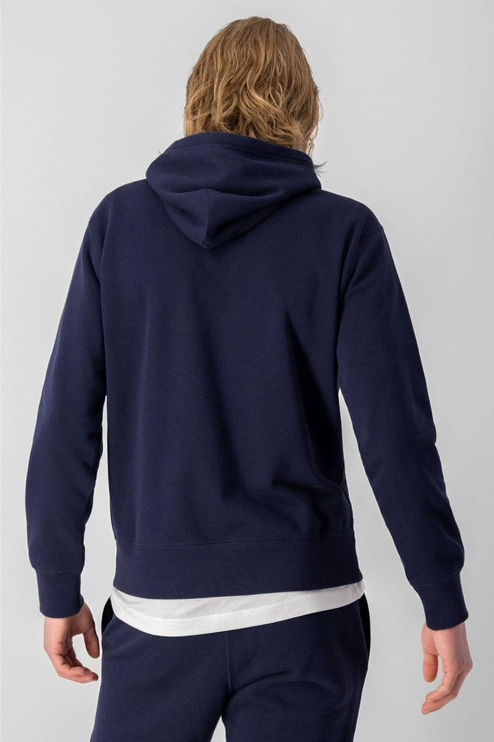 Champion Hoodie Logo Dunkelblau - Herren - Bekleidung - L Nvb, L Nvb