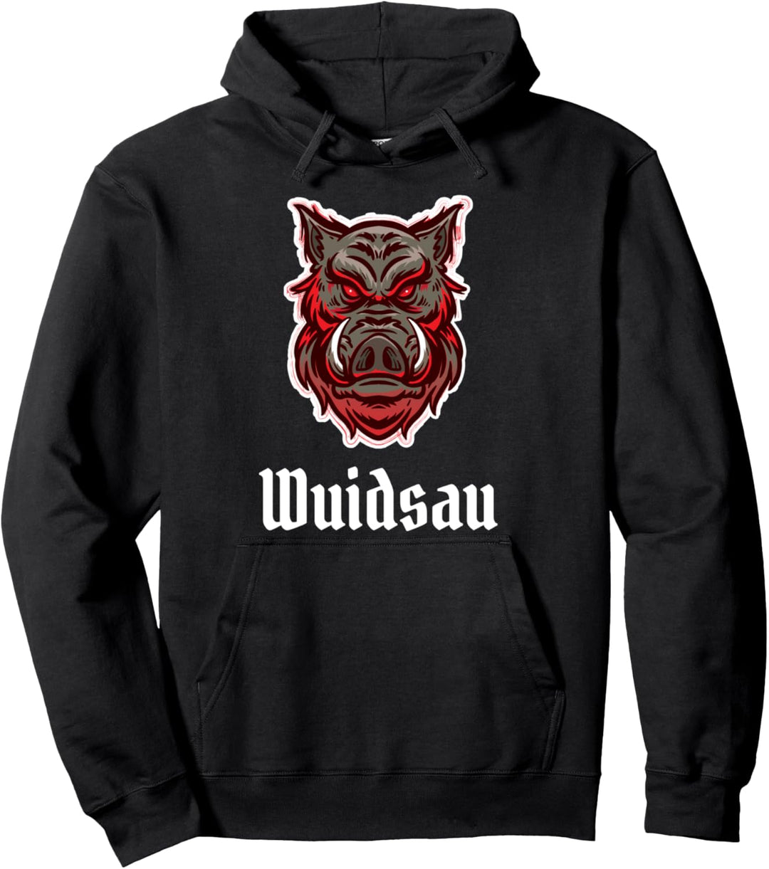 Wuidsau Wildschwein Bayrisch Bayern Jäger Geschenk Pullover Hoodie