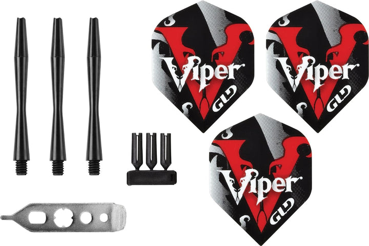 Viper V-Factor 90% Wolframstahlspitze mit Aufbewahrungs- / Reisetasche 22 Gramm, 22 Gramm