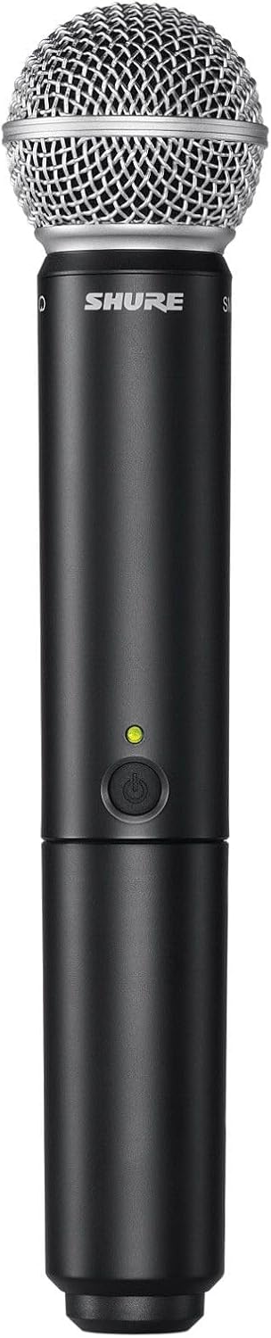 Shure BLX288/SM58 UHF Wireless Mikrofonsystem - Perfekt für Kirche, Karaoke, Gesang - 14-Stunden Akk