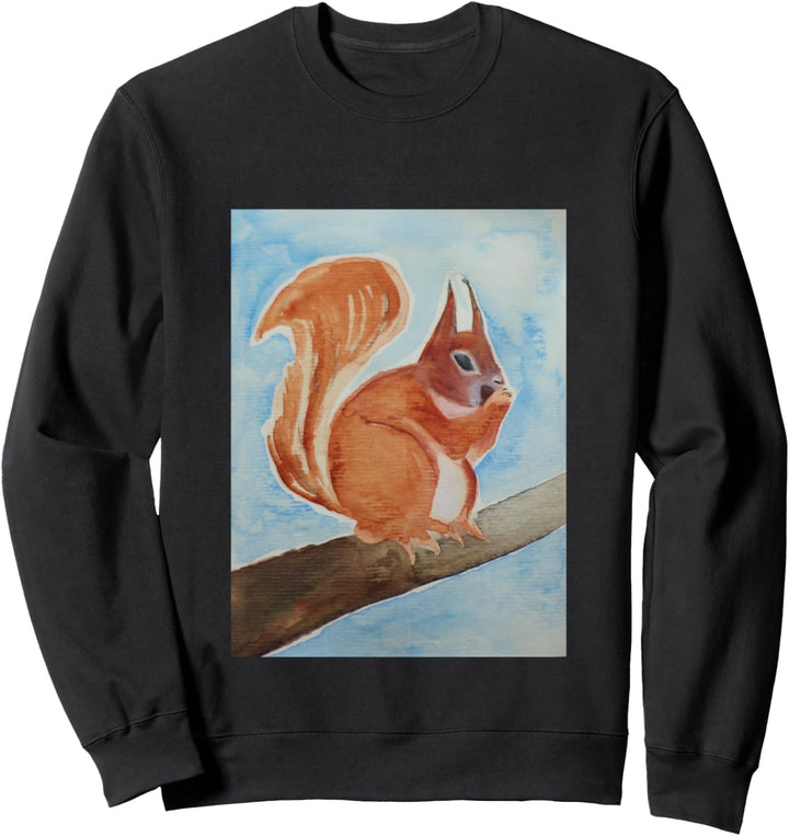 Mit Eichhörnchen unterwegs Sweatshirt