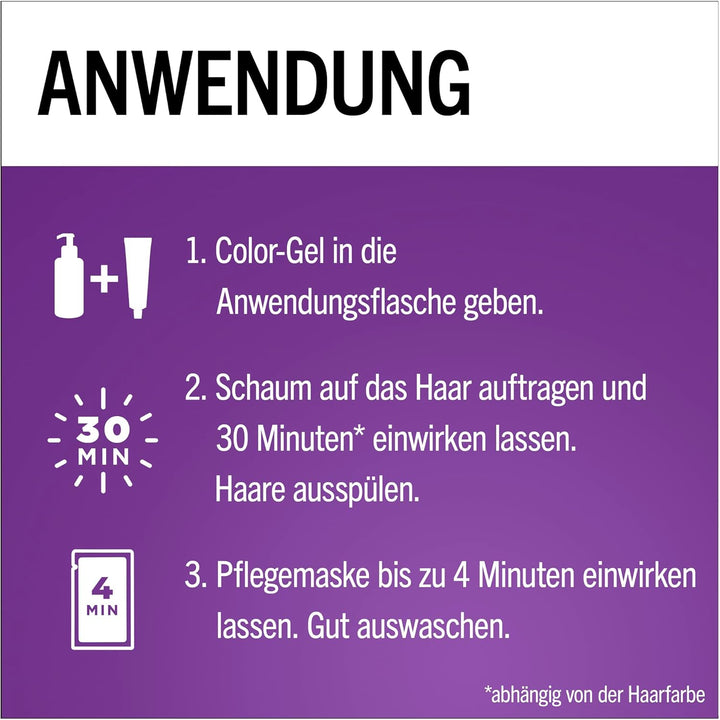 Schwarzkopf Perfect Mousse Permanente Schaumcoloration 365/3-65 Schoko Brownie (93 ml), Haarfarbe mi