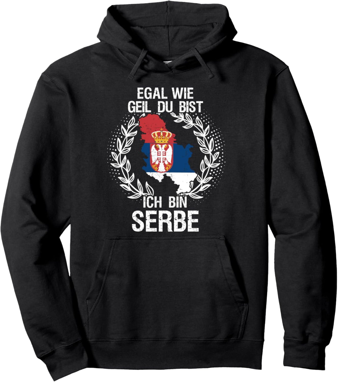 Serben sind cooler! - Serbe Trikot Serbia Serbien Pullover Hoodie