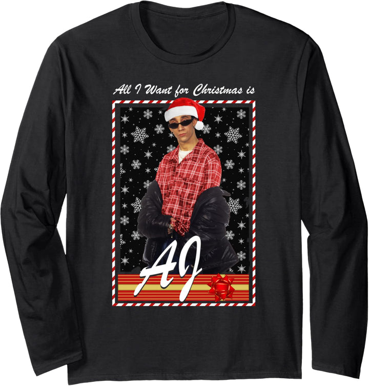Backstreet Boys – AJ Holiday Langarmshirt