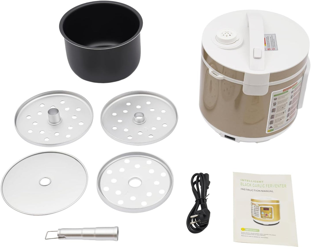 Schwarzer Knoblauch Fermenter 5L Automatisch Black Garlic Fermentationsmaschine 90W Schwarzer Knobla