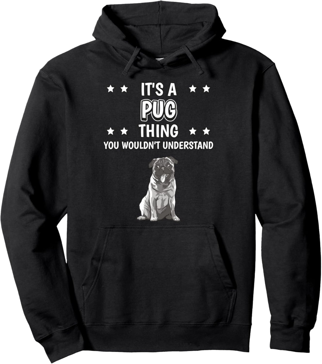 Ist so ein Mops Ding Lustiger Spruch Möpse Pullover Hoodie