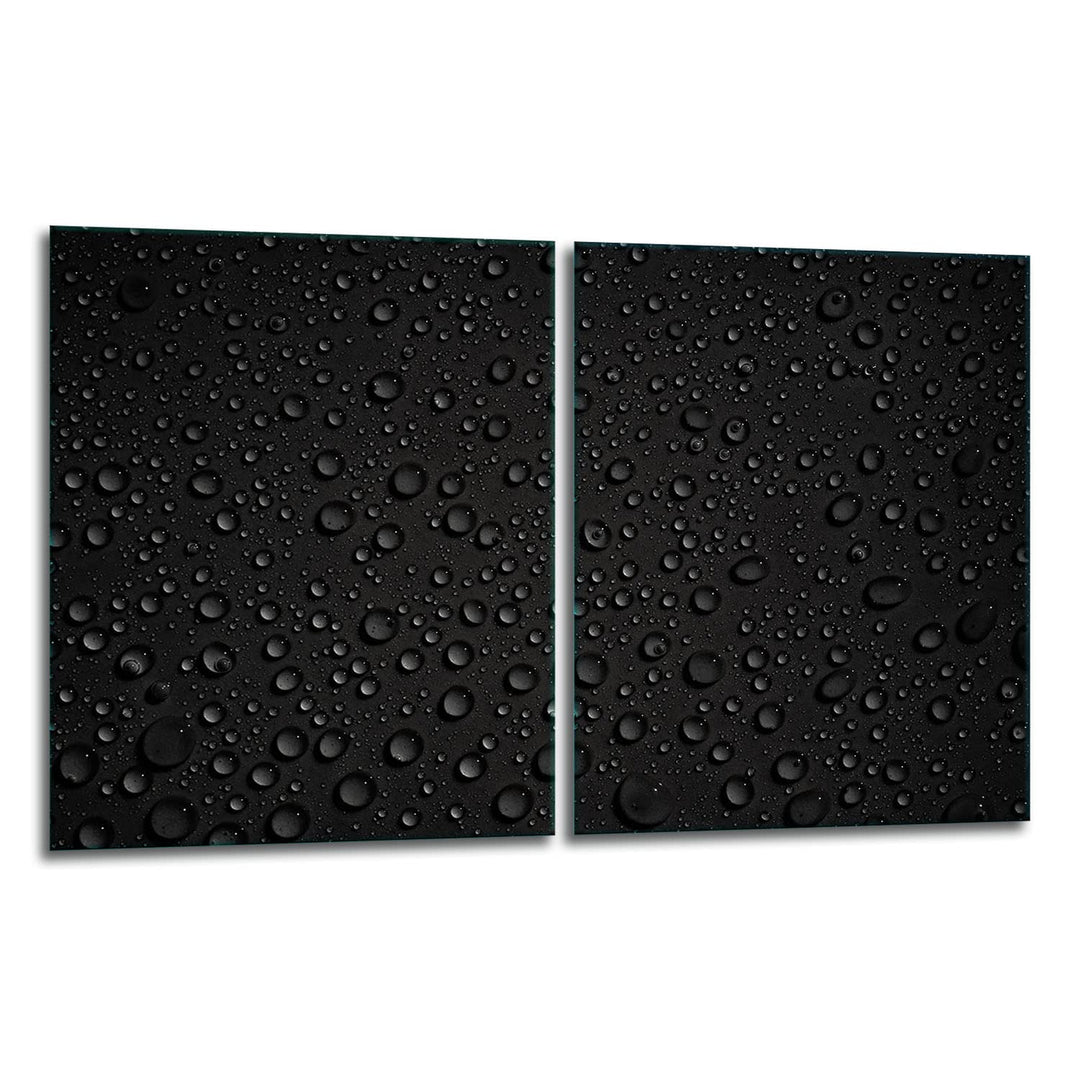 TMK ArtDeko Herdabdeckplatte 2 Teilig 40x52 cm - Spritzschutz Herdabdeckung – Herdschutz aus Sicherh