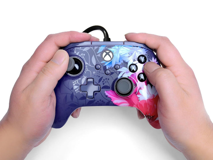 PowerA Advantage Plus Wired Controller for Xbox Series X|S - Night Blossom